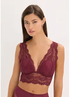 Bralette av mjuk spets, bonprix