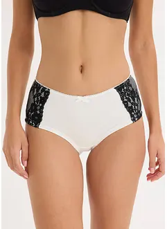 Maxihipstertrosa med ekologisk bomull (4-pack), bonprix