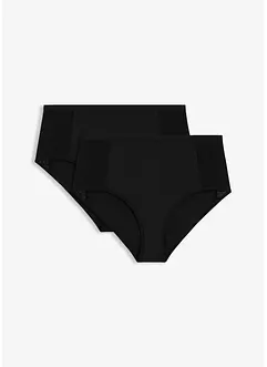 Menstrosa i mikrofiber med medelhög uppsugningsförmåga (2-pack), bonprix