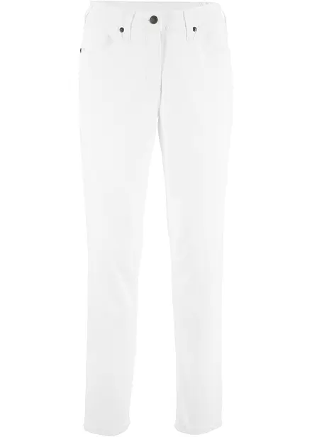 Twillbyxa med bekväm midja