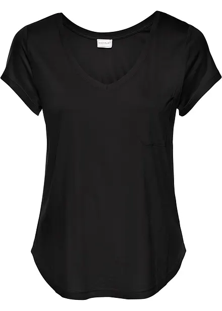 T-shirt i mjuk viskos