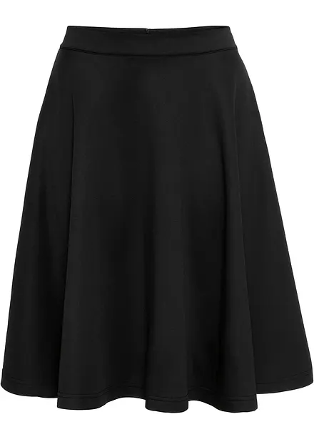 Kjol av mjuk och stabil jersey