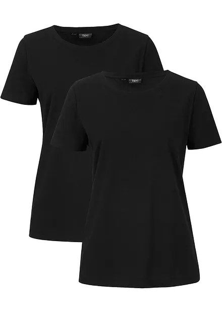 T-shirt i bomull (2-pack)