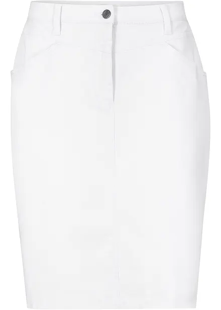 Jeanskjol med stretch