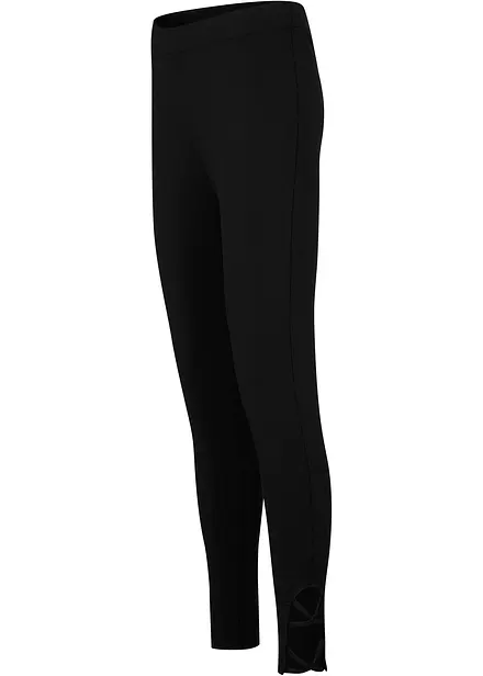 7/8-leggings med hög bekväm midja och ekologisk bomull