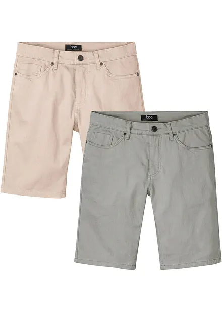 Stretchiga shorts, normal passform (2-pack)