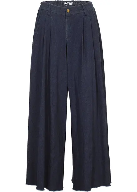 Wide Leg Jeans byxkjol