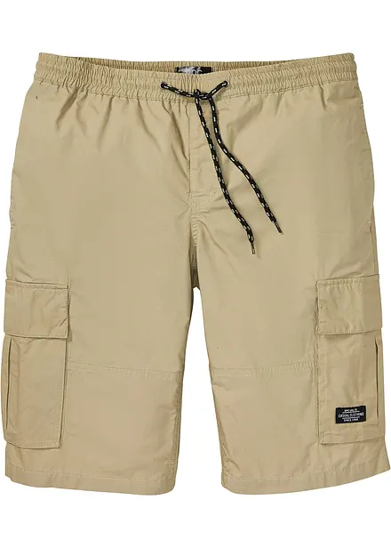 Dra på-shorts i cargomodell, Regular Fit