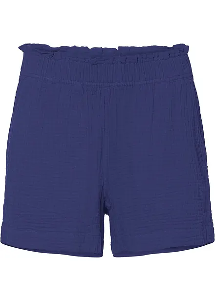 Muslinshorts i bomull