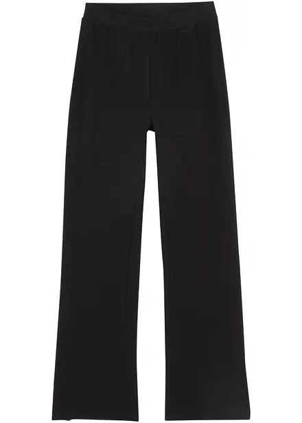Utsvängd barnbyxa med slits