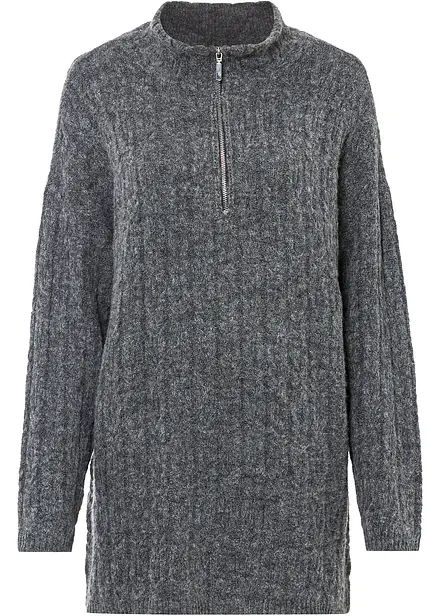 L&aring;ng tr&ouml;ja med fl&auml;tstickning