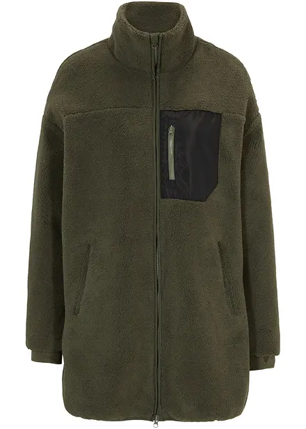 Jacka i teddyfleece