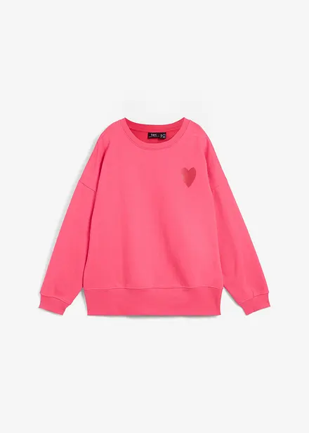 Sweatshirt i oversizemodell av ekologisk bomull