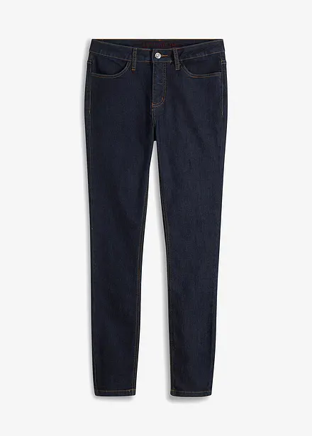 Extra stretchiga jeans gjorda i ett tunt material