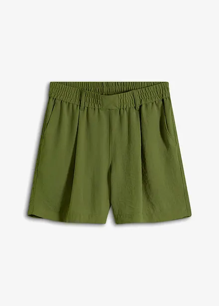 Bermudas med resårmidja
