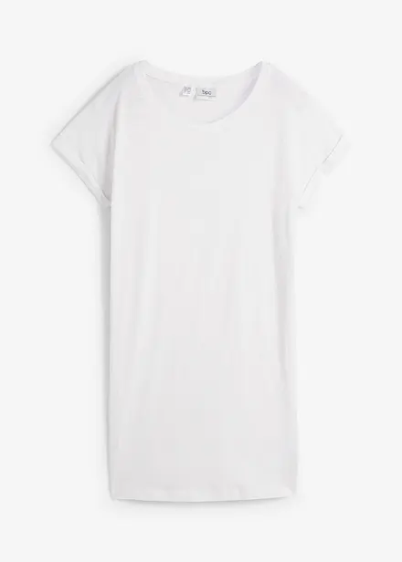 Boxy lång topp , kortärmad