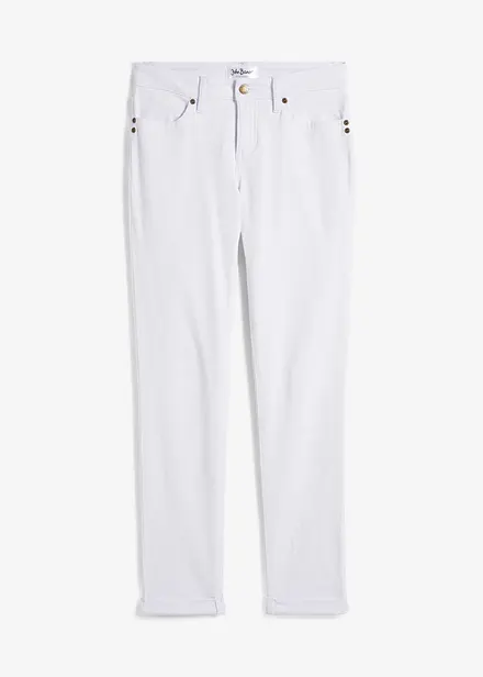 Straight Jeans Mid Waist, Stretch