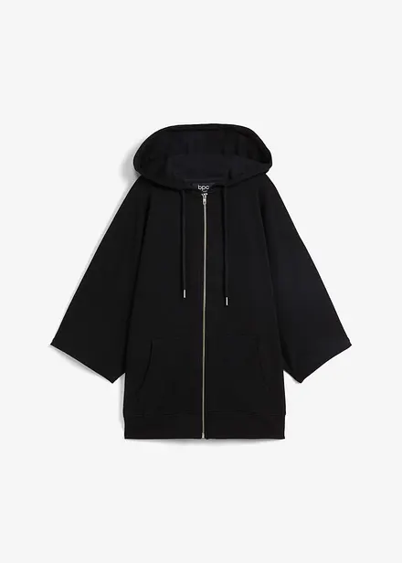 Munkjacka med capelook, av h&aring;llbar bomull