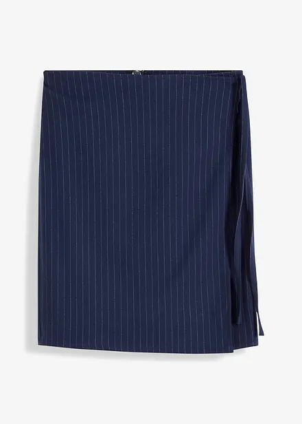 Minikjol med omlottlook