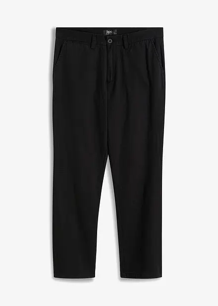 Chinos av bomull i Regular Fit, Straight