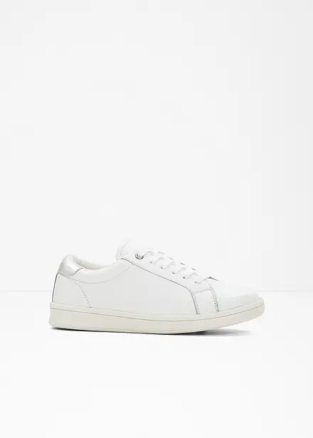 Sneakers i läder