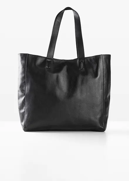 XXL-väska i skinn, shopper
