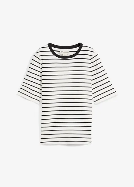 T-shirt av tjock ekologisk bomull