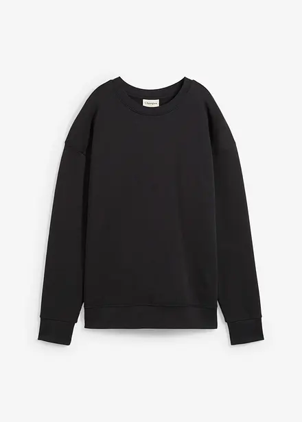 Sweatshirt av ren ekologisk bomull, Loose Fit