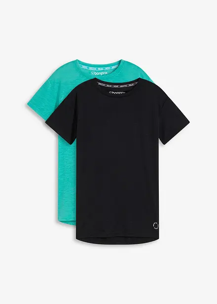Snabbtorkande funktions-T-shirt (2-pack)