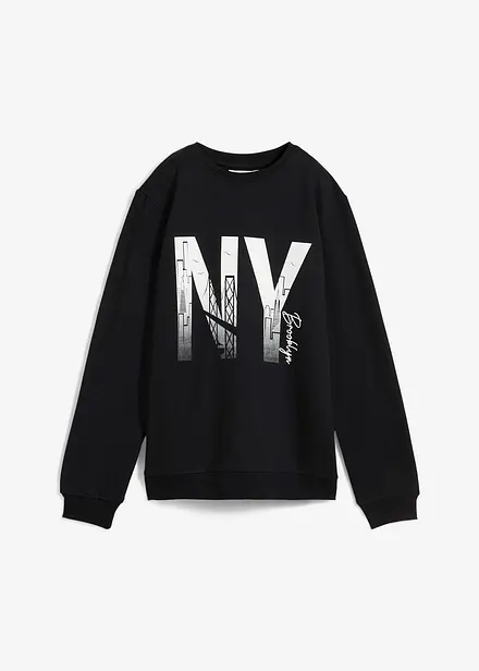 Sweatshirt av mjuk bomullsmix