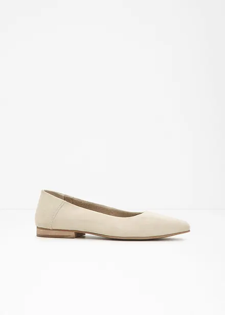 Ballerinaskor av skinn