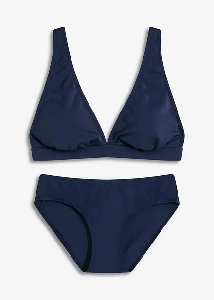 Bikini (2 delar) i glansigt material