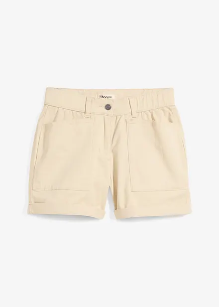 Avslappnade twillshorts