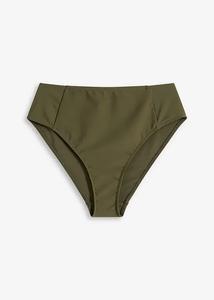 Bikinibyxa med hög midja och högt skurna benöppningar