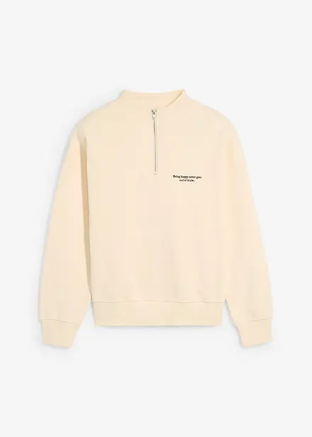 Oversized sweatshirt av ren ekologisk bomull