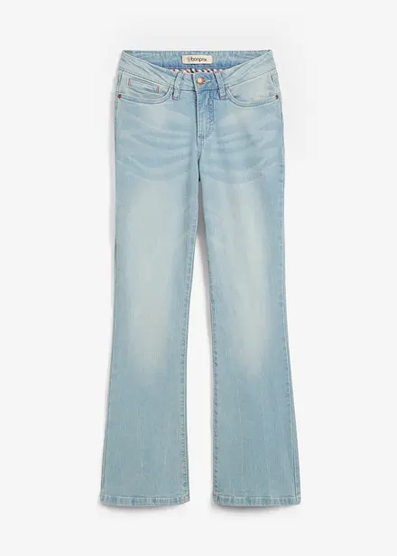 Bootcut Jeans Mid Waist, Stretch