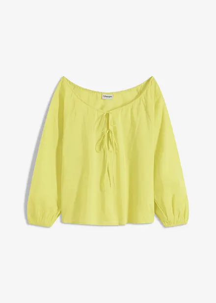 Blus i ekologisk bomull