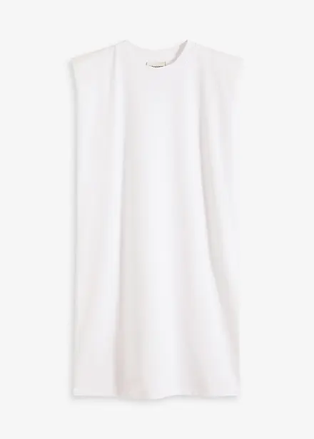 Miniklänning med betonade axlar