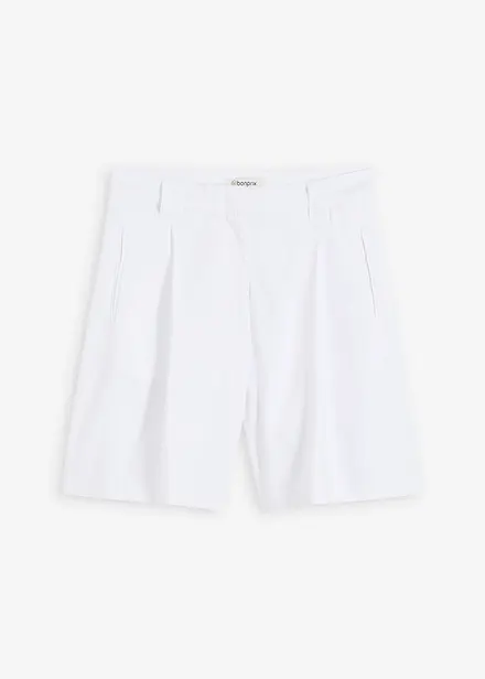 Shorts i tunn linnemix