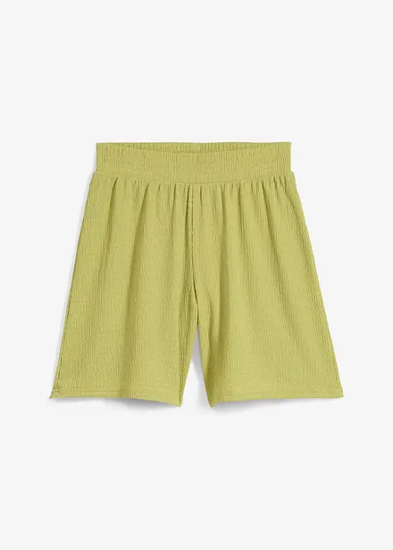 Dra på-shorts av kräpp