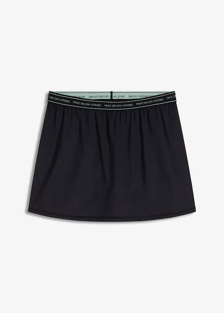 Ultratunn sportkjol med integrerade shorts