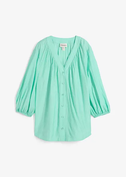 Oversizeblus av mjuk viskosmix