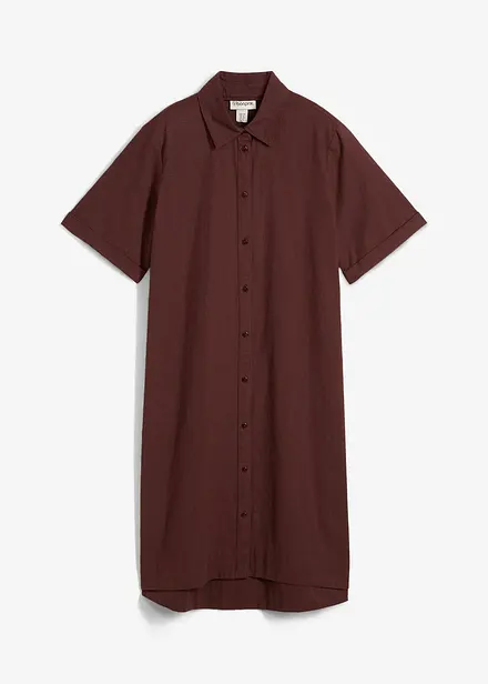 Skjortklänning i ren bomull