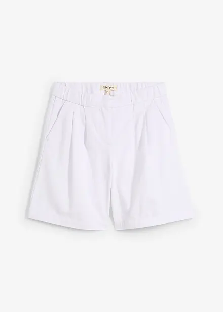 Bermudashorts av ren bomull