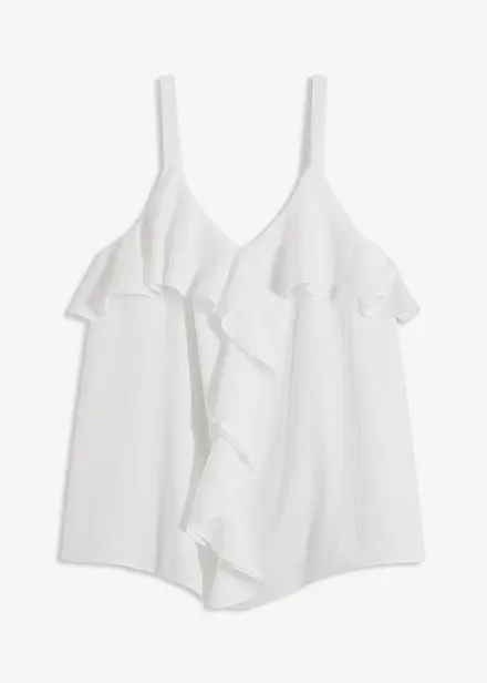 Linne i glansig satin