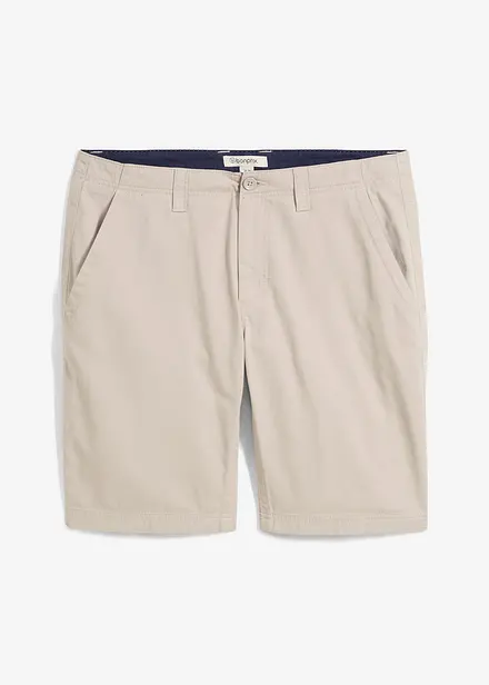 Bermudas i chinosmodell i ren bomull, Regular Fit