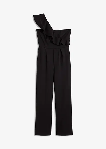 One shoulder-jumpsuit av lätt viskosmaterial