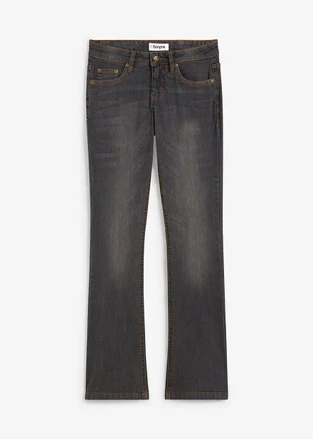 Bootcut Jeans Mid Waist, Stretch