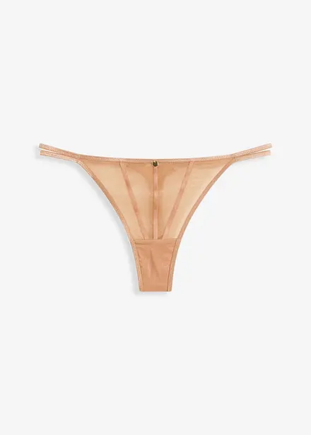 Tangastringtrosa i skimrande material