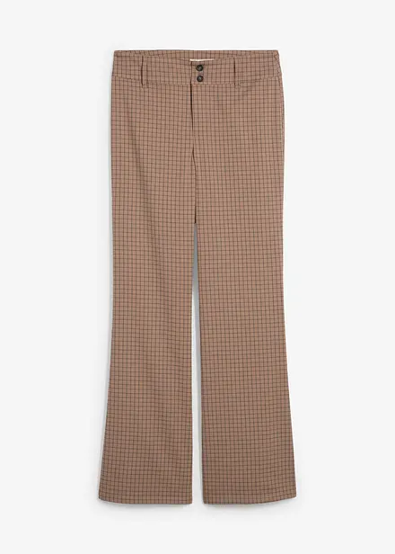 Byxa med flare och  hög midja